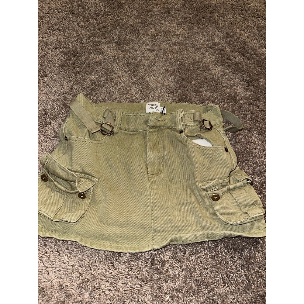 Princess Polly mini cargo skirt